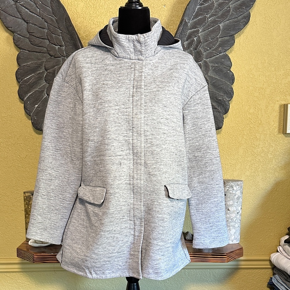 Lululemon Gray Hooded Jacket